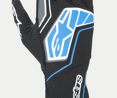 Alpinestars Alpinestars Tech 1-KX V4 Zwart / fluor blauw (FIA- KARTING)