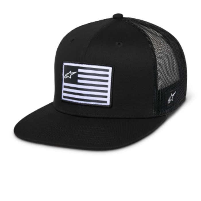 Alpinestars Alpinestars Amerika vlag trucker pet zwart