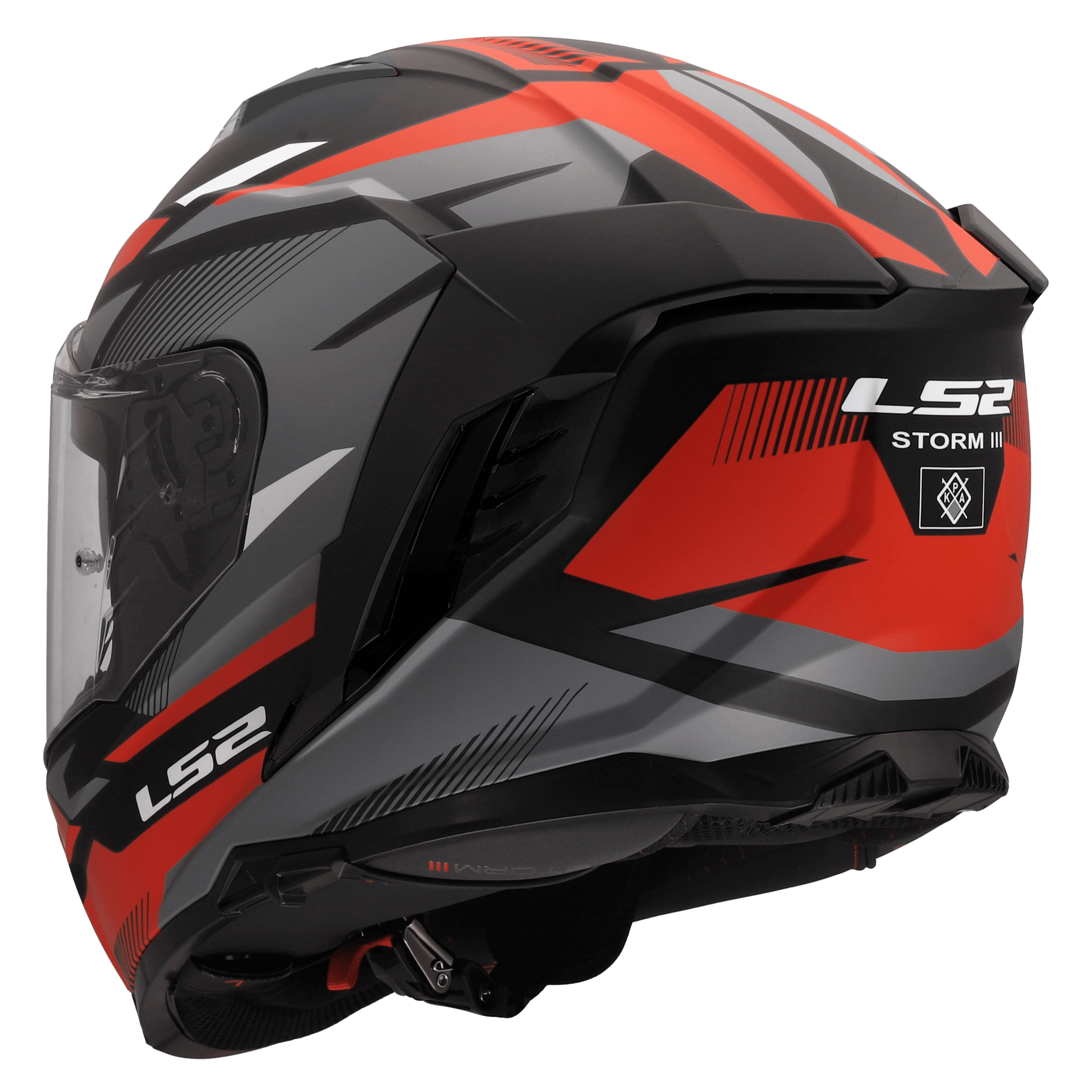 LS2 LS2 FF818 Storm III Komai Zwart / Rood