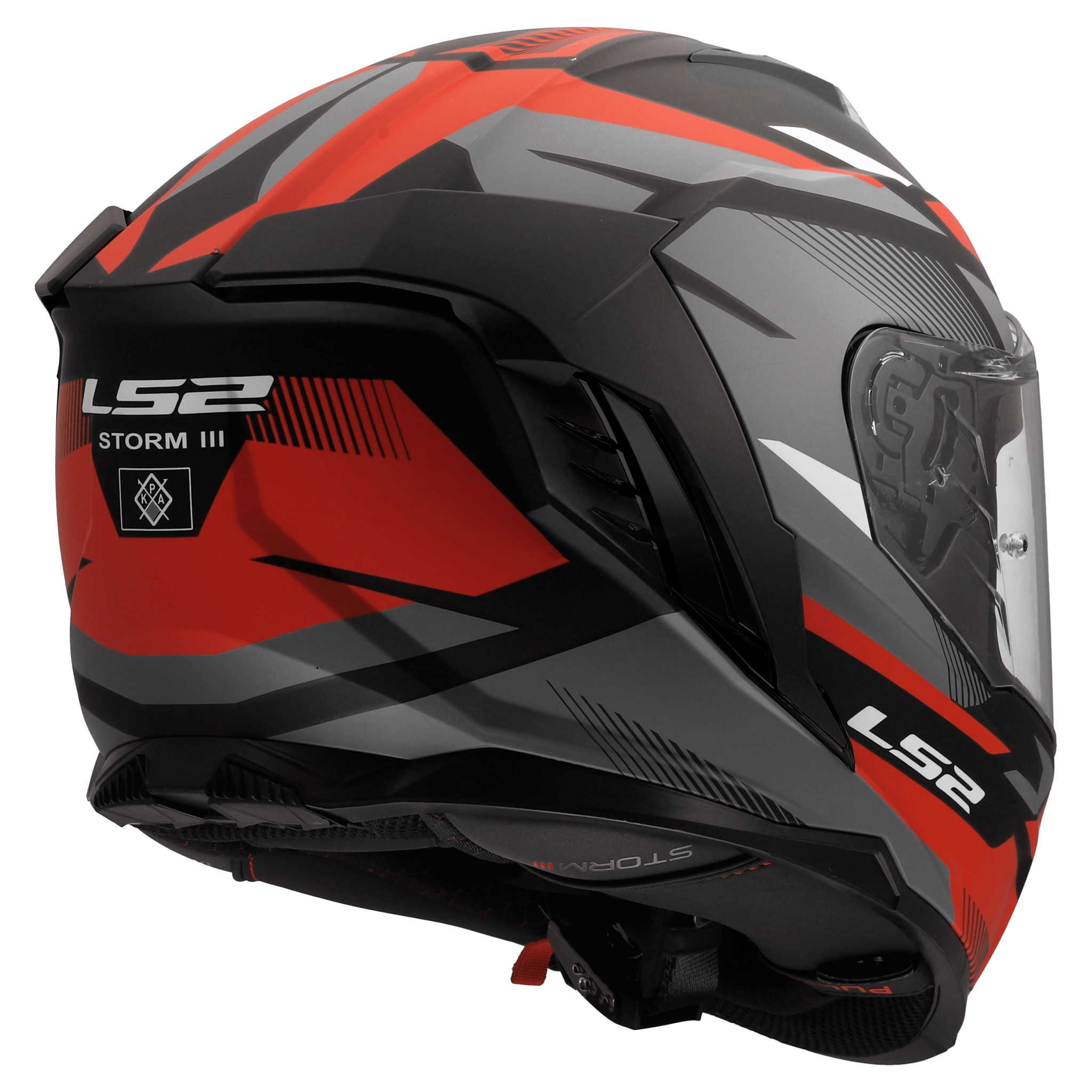 LS2 LS2 FF818 Storm III Komai Zwart / Rood