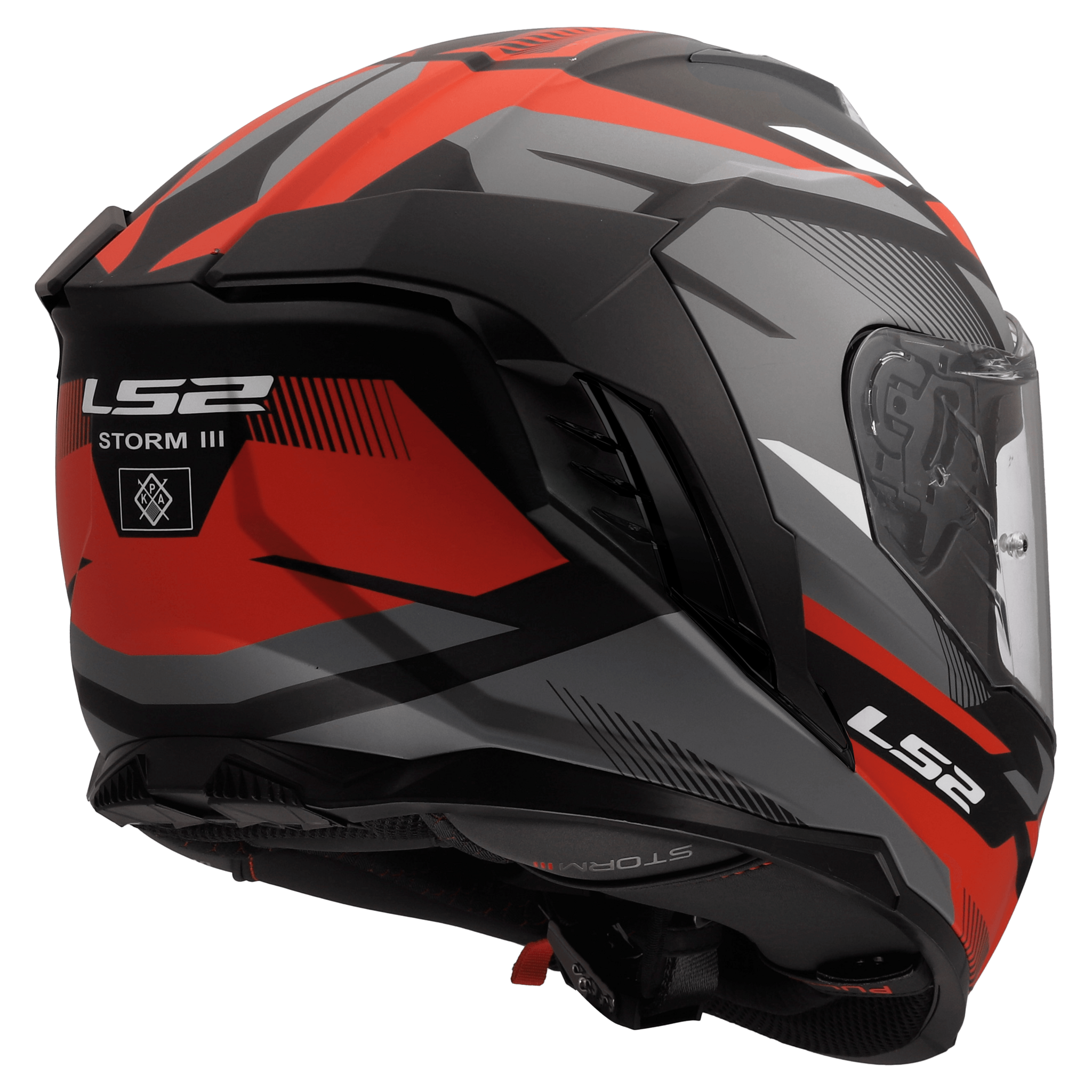 LS2 LS2 FF818 Storm III Komai Zwart / Rood