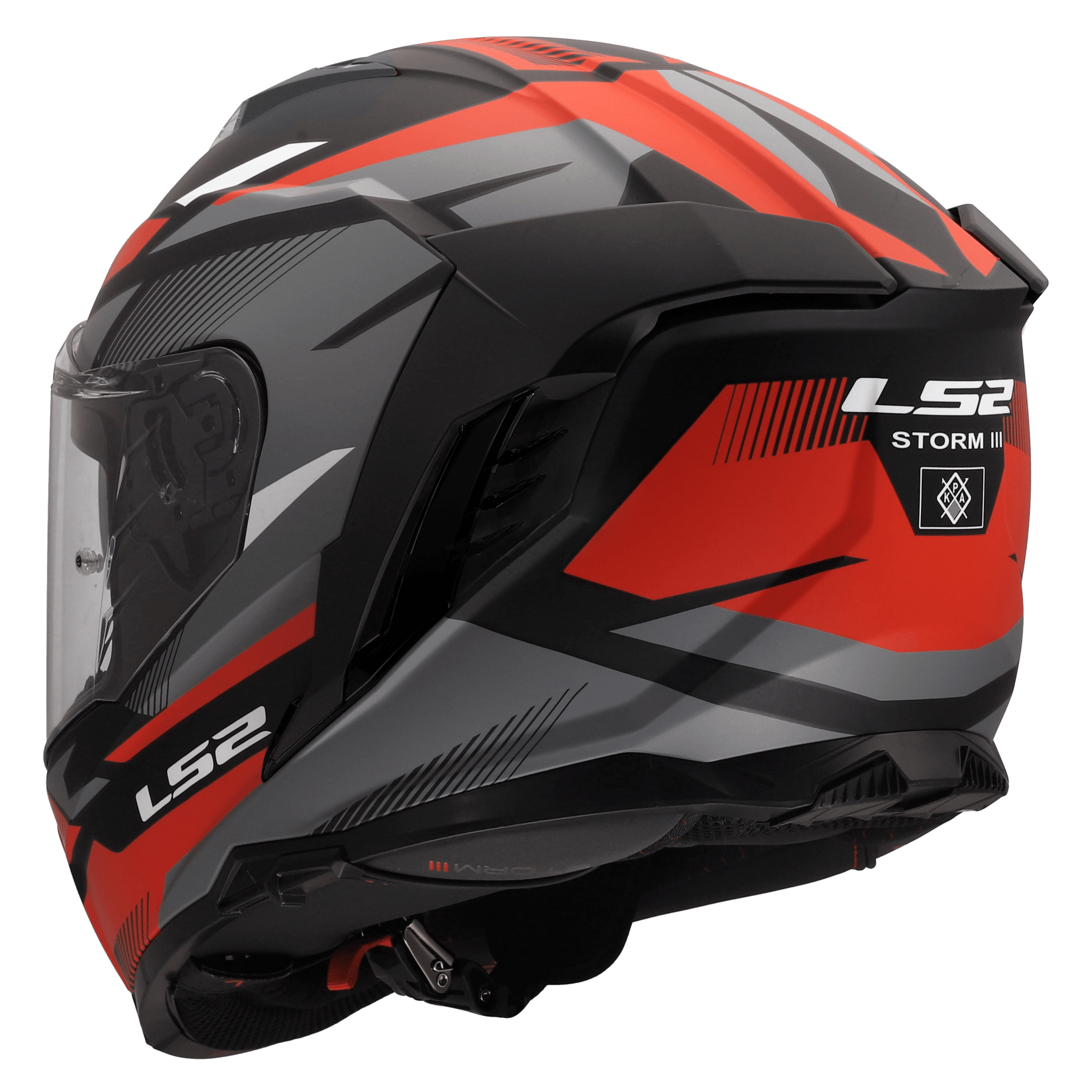 LS2 LS2 FF818 Storm III Komai Zwart / Rood