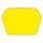 Xline Achterbumper sticker achtergrond geel voor KG C3 achterbumper