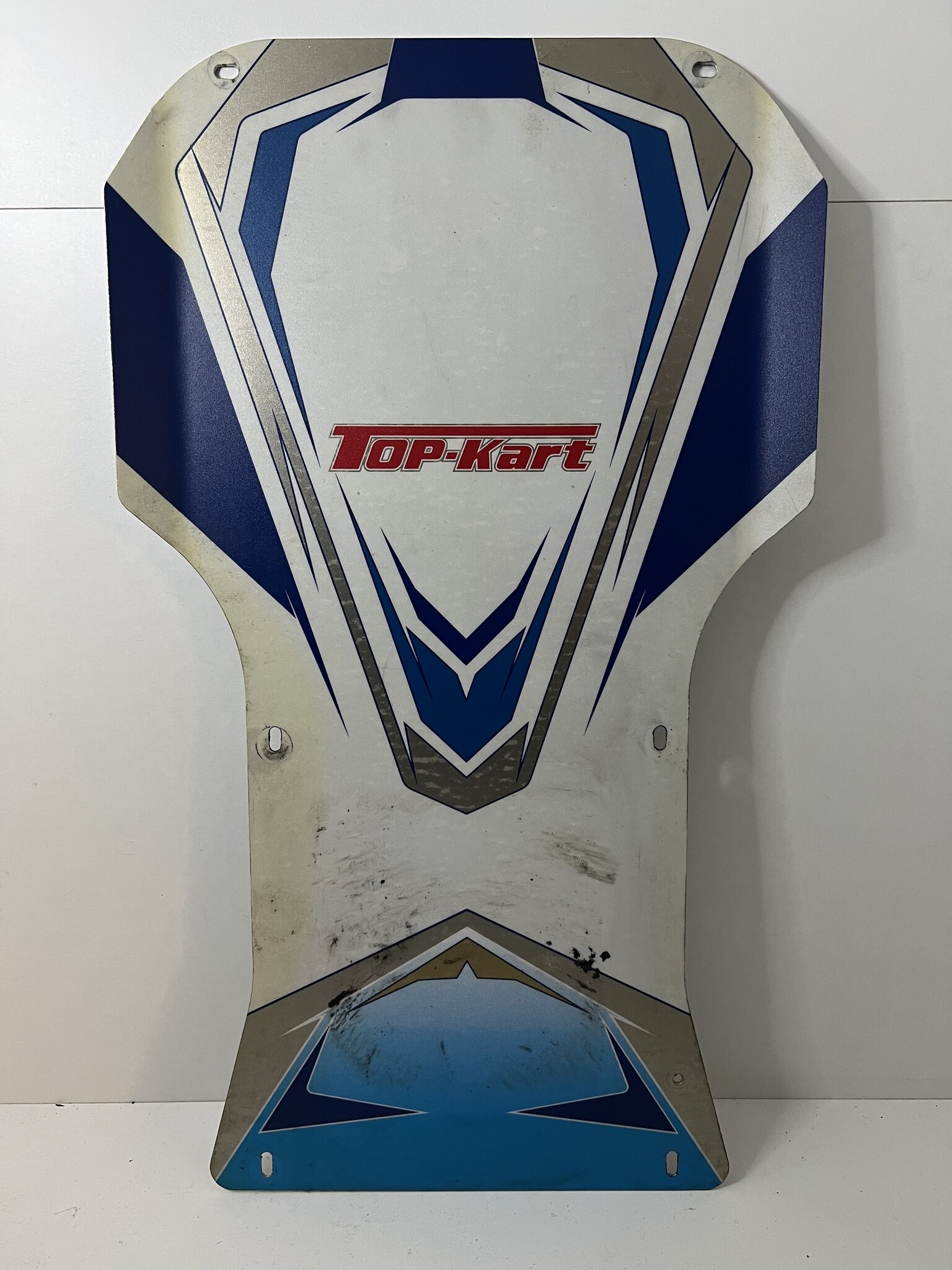 Gebruikt Top Kart Bullett bodemplaat met sticker