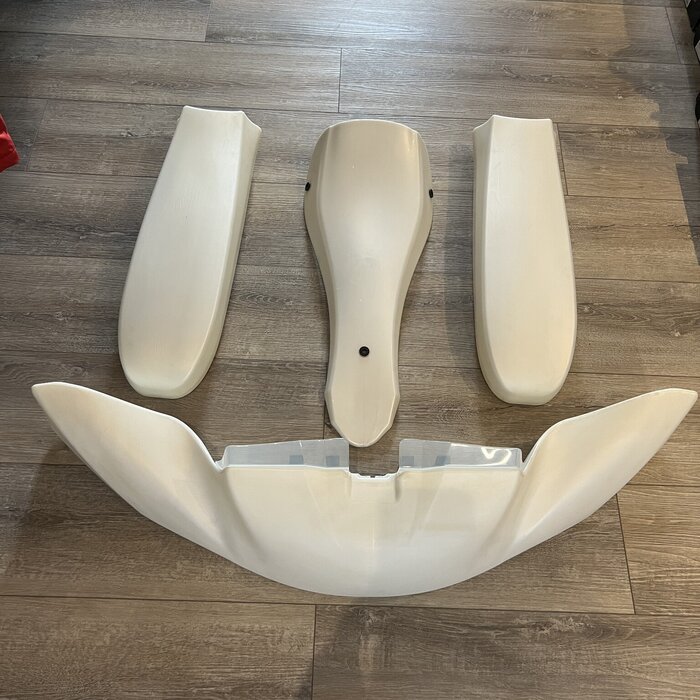 Gebruikt KG 506 Plastic set wit