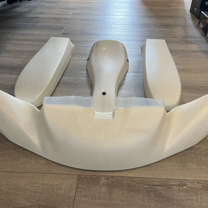 Gebruikt KG 506 Plastic set wit