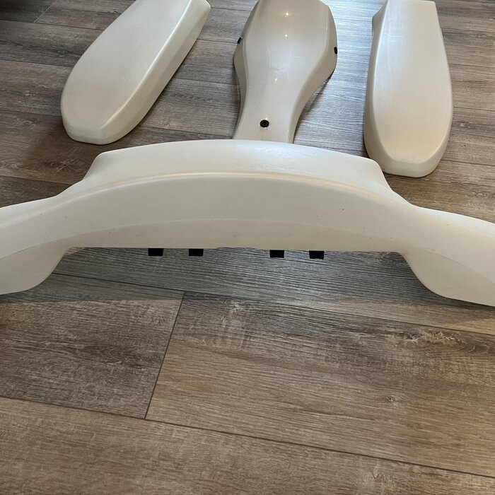 Gebruikt KG 506 Plastic set wit