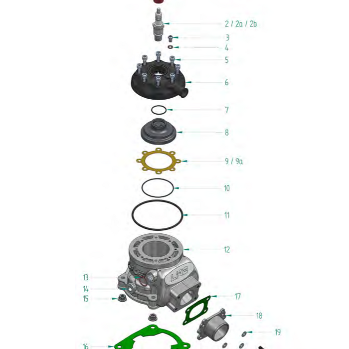LKE LKE O-ring cilinderkop 60,04x1,78MM