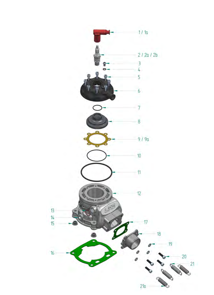 LKE LKE O-ring cilinderkop 60,04x1,78MM
