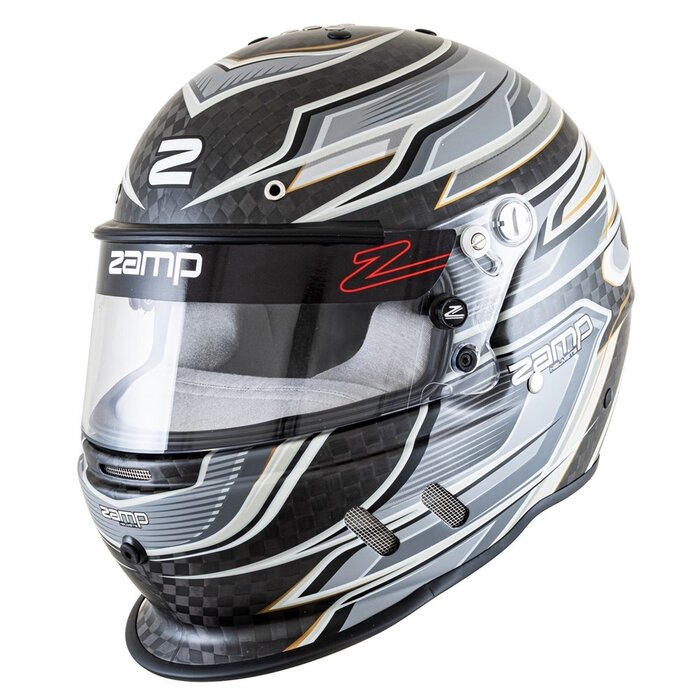 Zamp Zamp RZ-67D Carbon Grijs - Snell SA2025