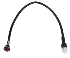 LKE LKE Stopknop rood met kabel en aansluiting