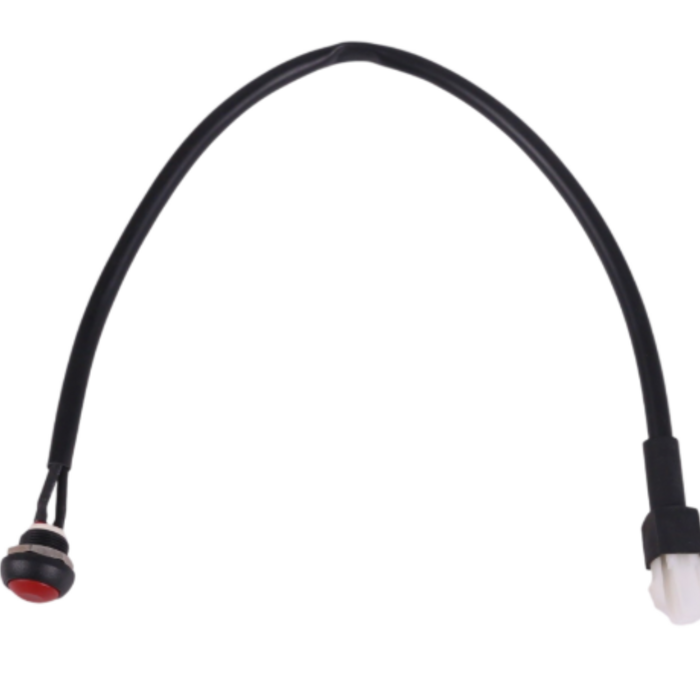 LKE LKE Stopknop rood met kabel en aansluiting
