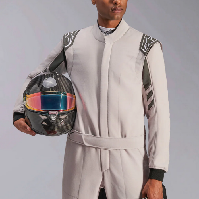 Alpinestars Alpinestars GP Race V3 FIA 8856-2018 Zilver / Antraciet - Autosport overall