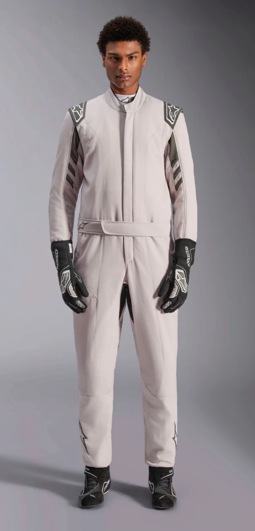 Alpinestars Alpinestars GP Race V3 FIA 8856-2018 Zilver / Antraciet - Autosport overall