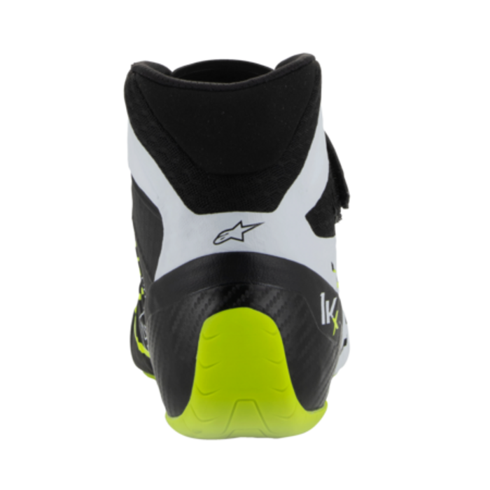 Alpinestars Alpinestars KX V3 Fia gekeurde kart schoenen Zwart / wit /  fluor geel