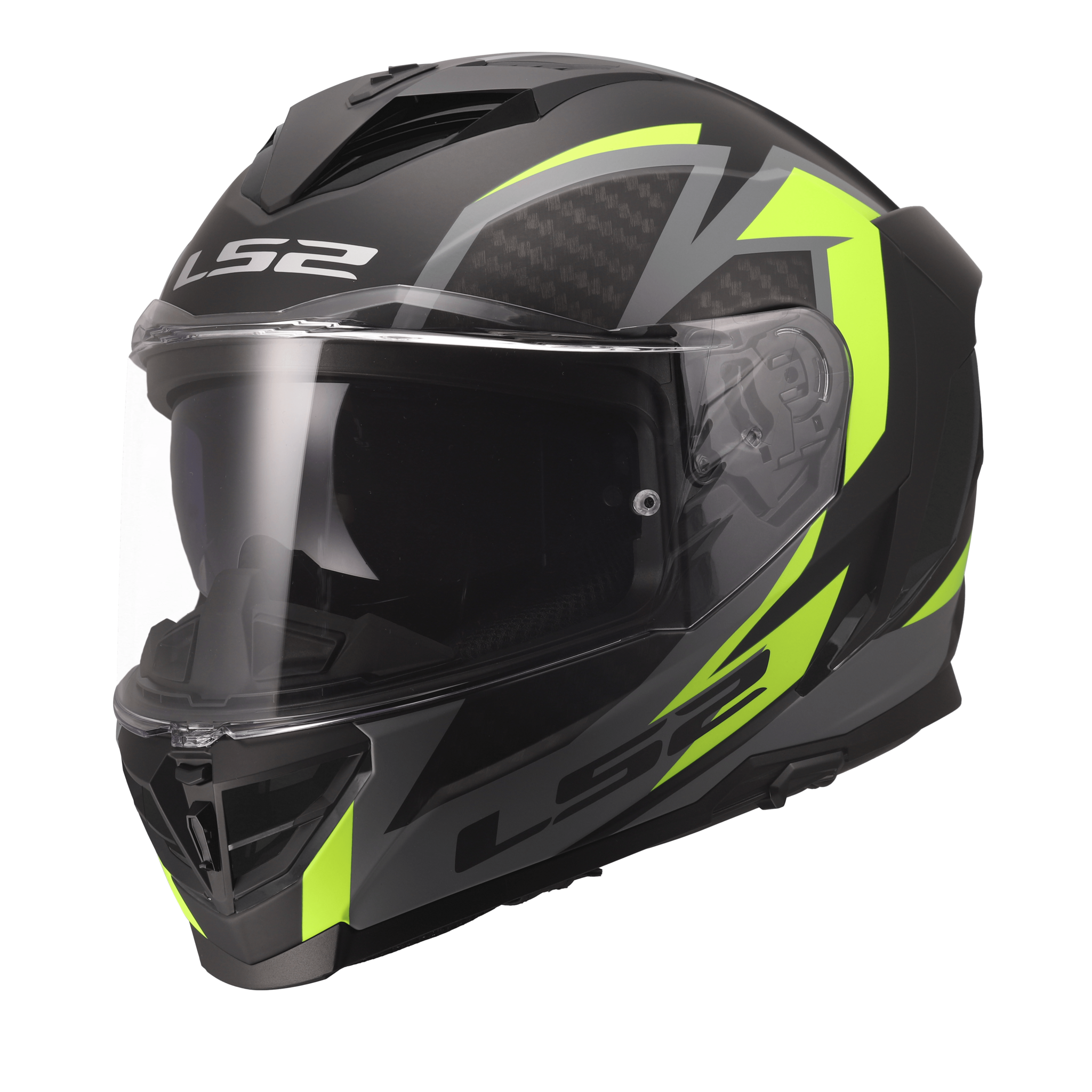 LS2 LS2 FF818 Storm III Dynamo Zwart / Fluo Geel