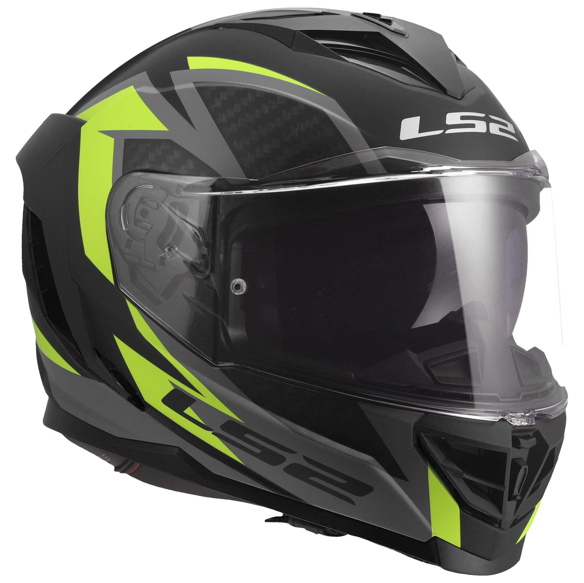 LS2 LS2 FF818 Storm III Dynamo Zwart / Fluo Geel