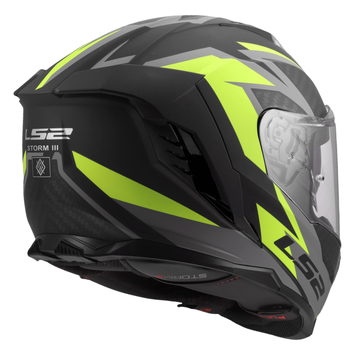 LS2 LS2 FF818 Storm III Dynamo Zwart / Fluo Geel