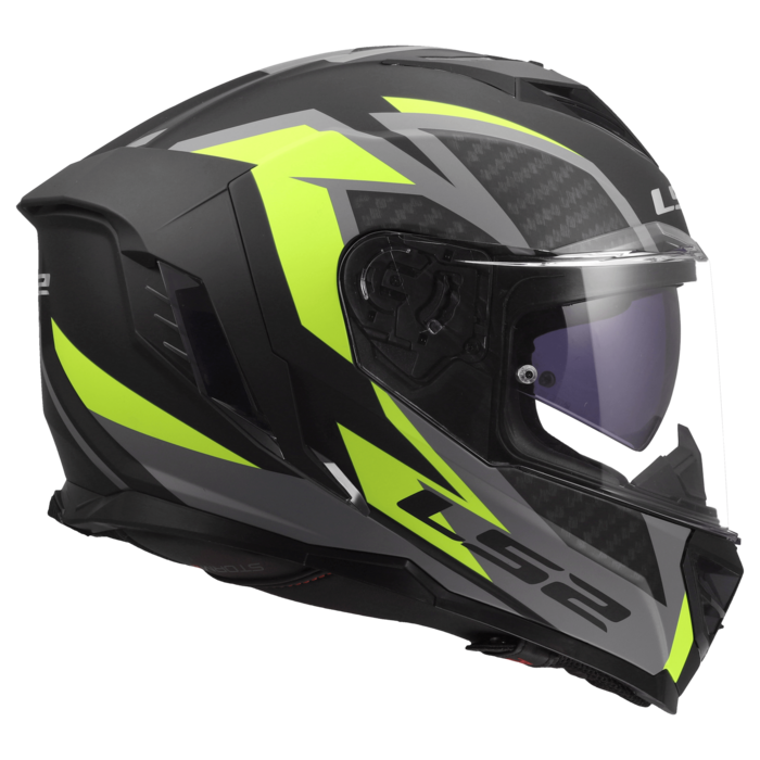 LS2 LS2 FF818 Storm III Dynamo Zwart / Fluo Geel