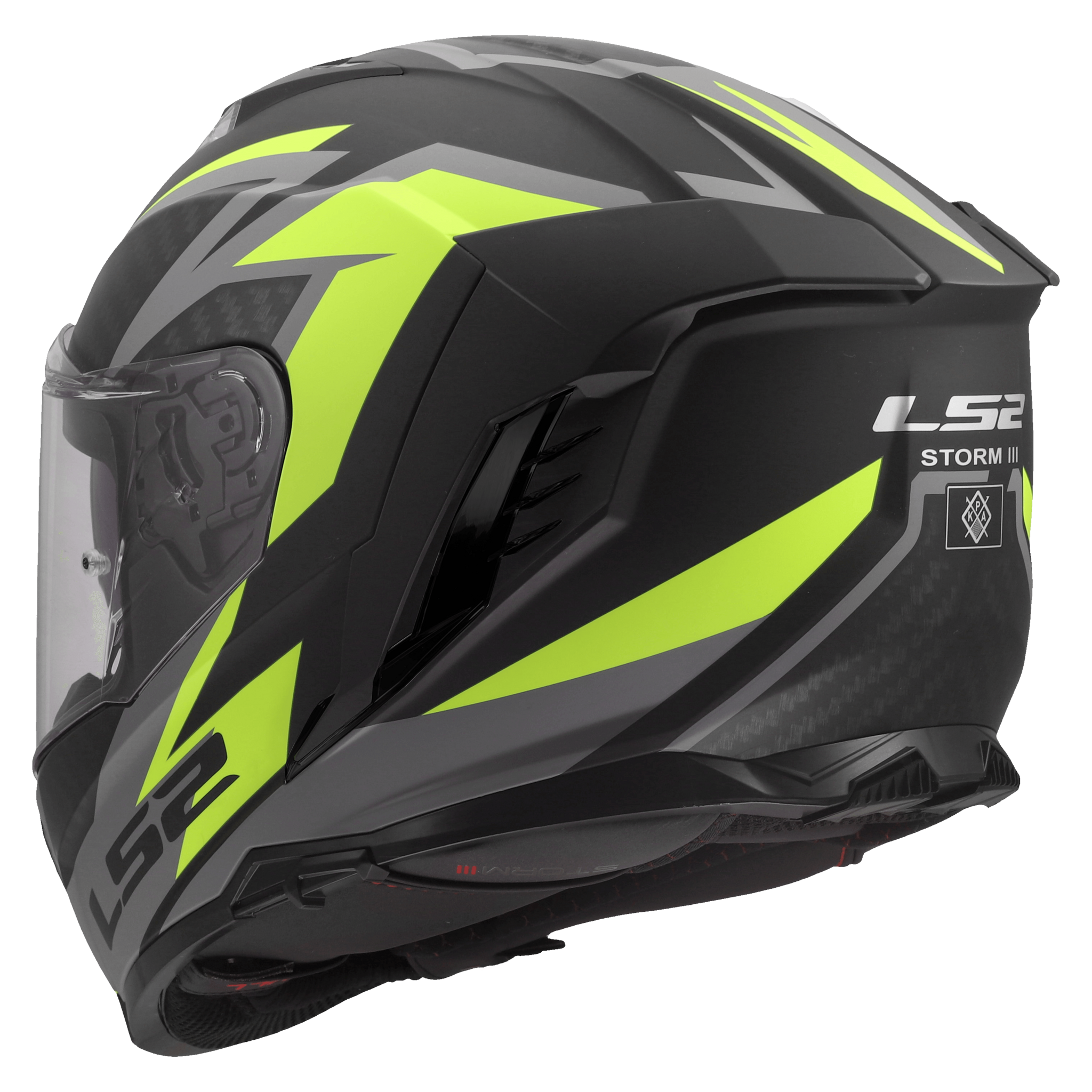 LS2 LS2 FF818 Storm III Dynamo Zwart / Fluo Geel