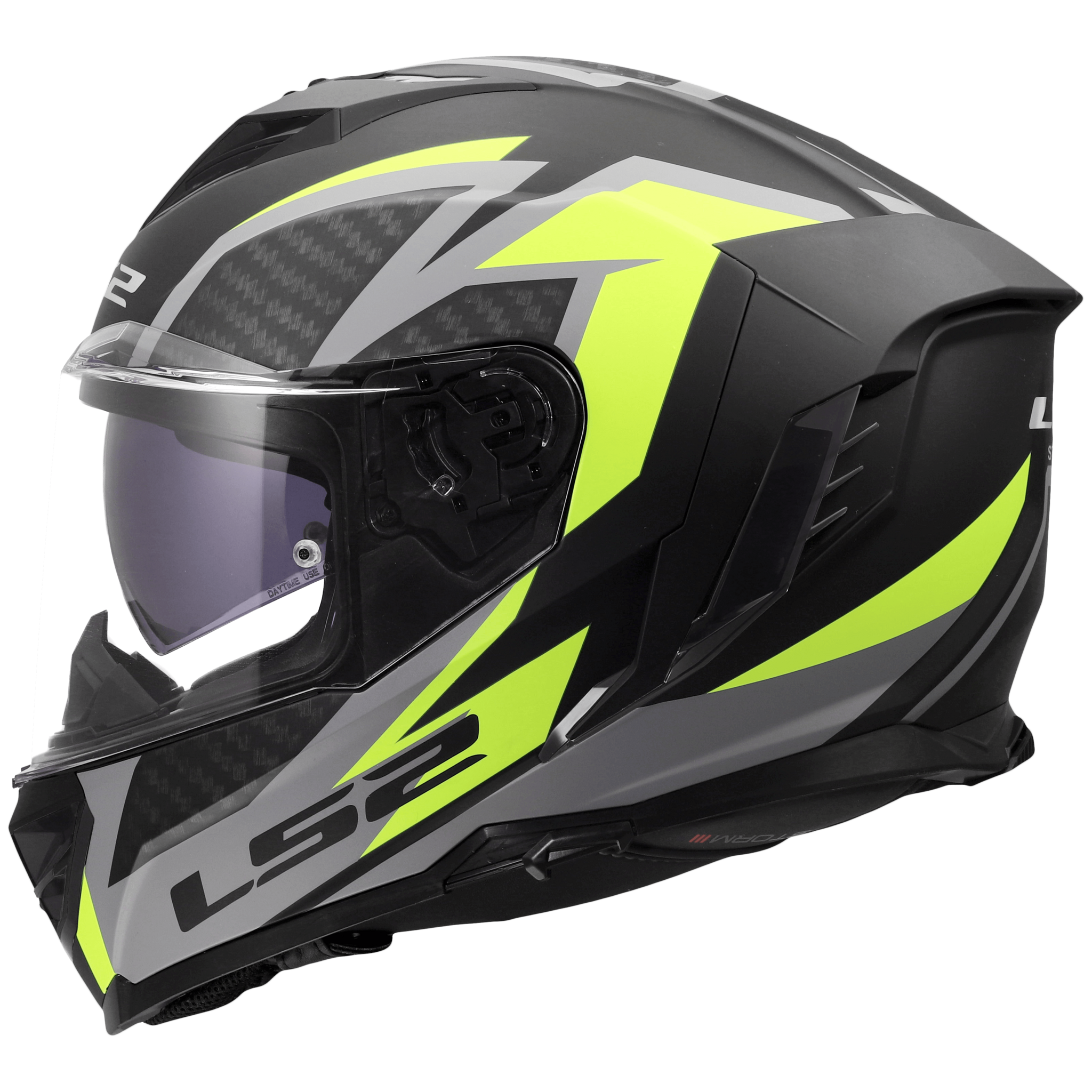 LS2 LS2 FF818 Storm III Dynamo Zwart / Fluo Geel