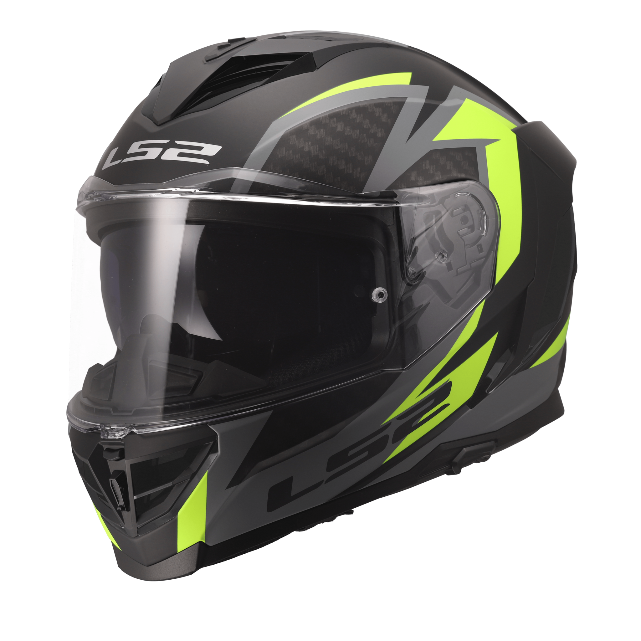 LS2 LS2 FF818 Storm III Dynamo Zwart / Fluo Geel