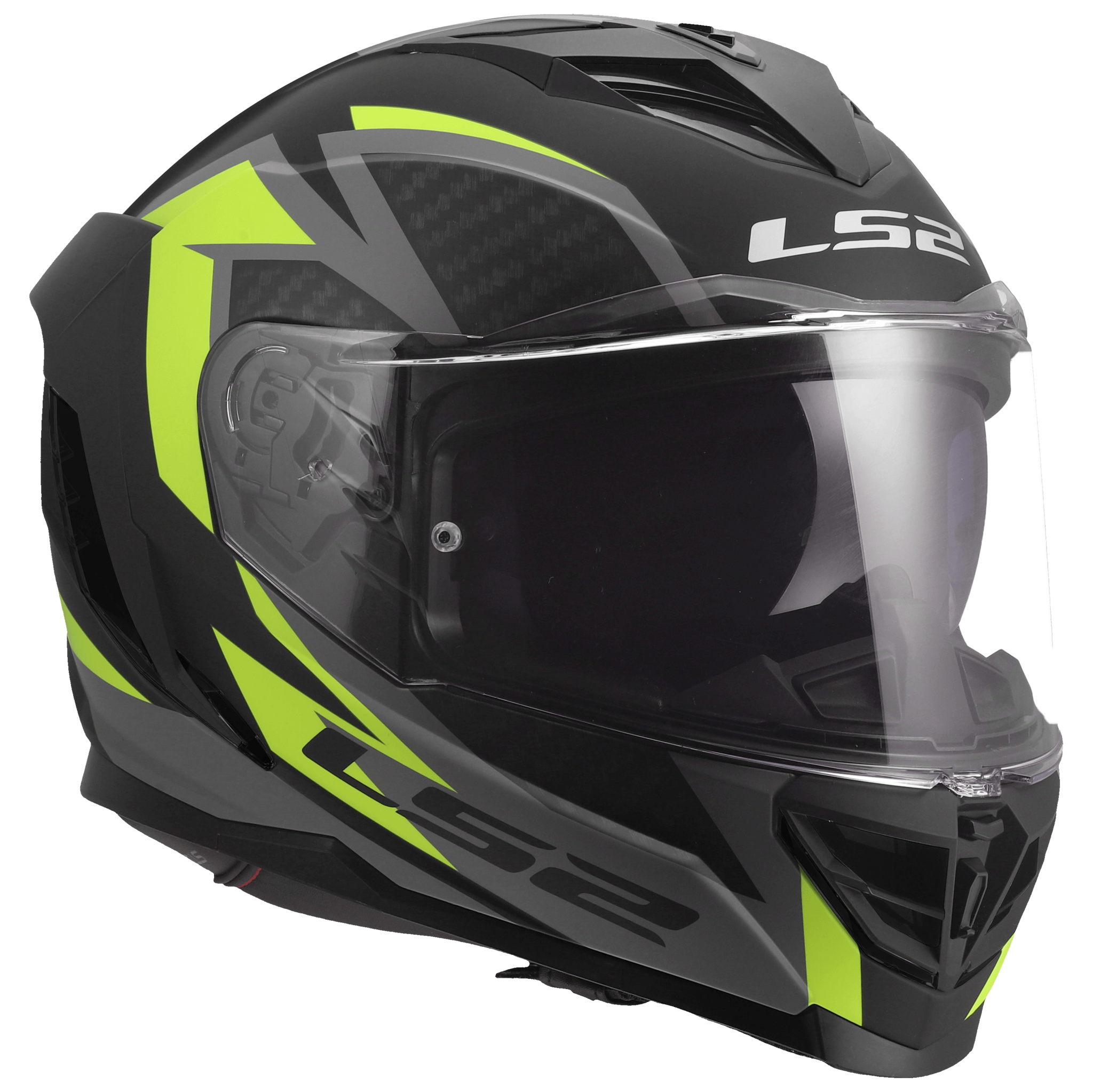 LS2 LS2 FF818 Storm III Dynamo Zwart / Fluo Geel