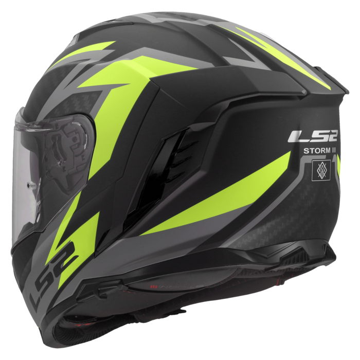 LS2 LS2 FF818 Storm III Dynamo Zwart / Fluo Geel