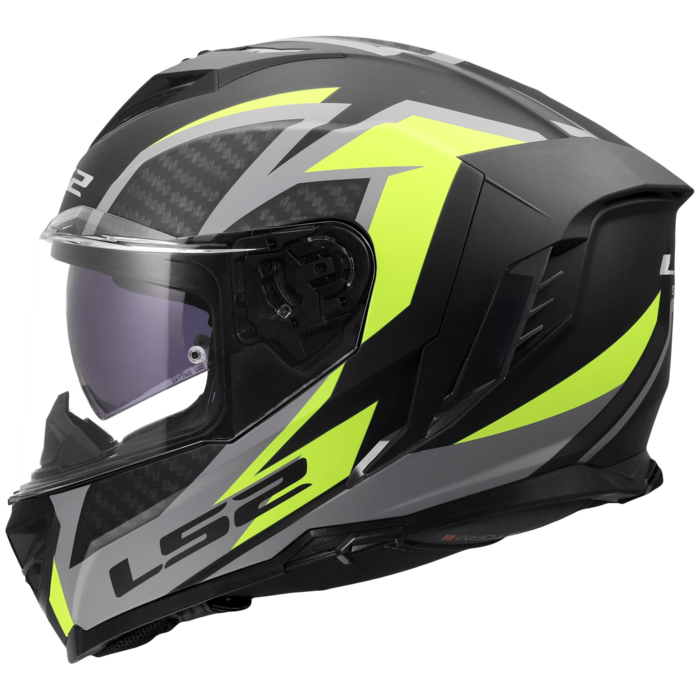 LS2 LS2 FF818 Storm III Dynamo Zwart / Fluo Geel