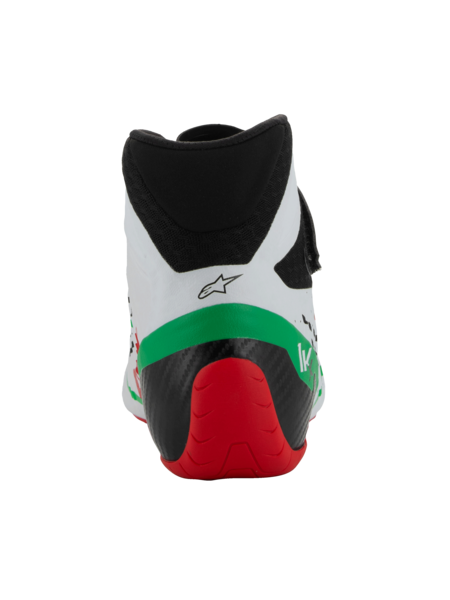 Alpinestars Alpinestars KX V3 Fia gekeurde kart schoenen Wit / groen / rood