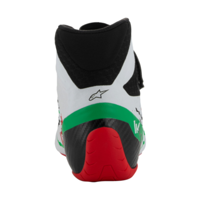Alpinestars Alpinestars KX V3 Fia gekeurde kart schoenen Wit / groen / rood