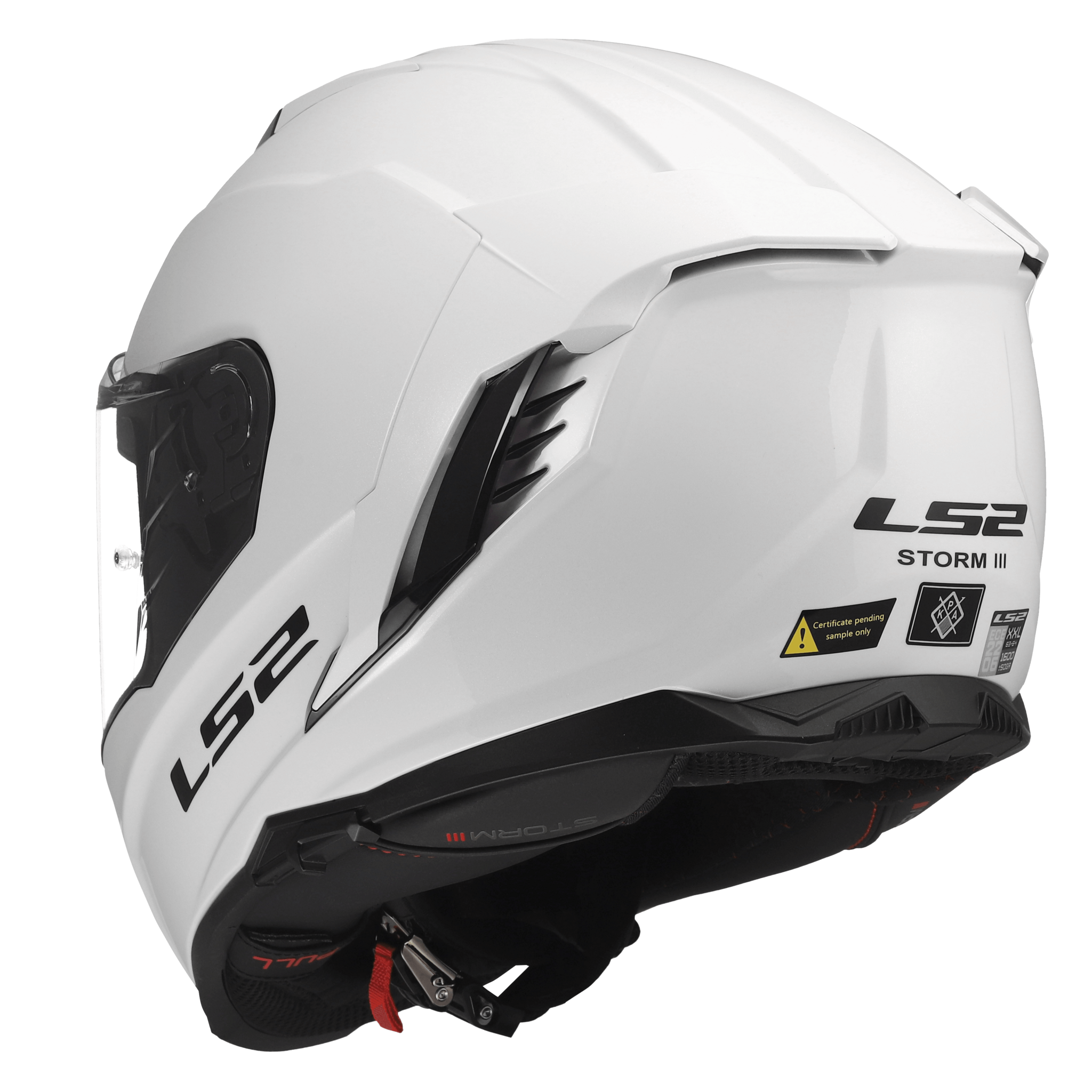 LS2 LS2 FF818 Storm III Glans Wit
