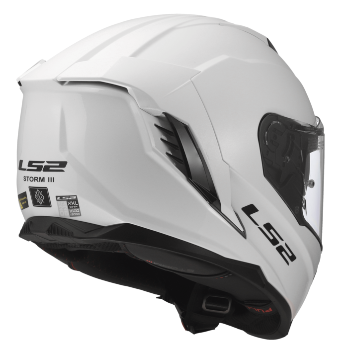 LS2 LS2 FF818 Storm III Glans Wit