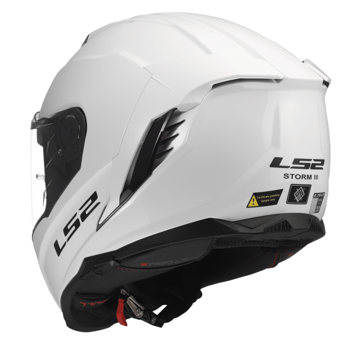 LS2 LS2 FF818 Storm III Glans Wit