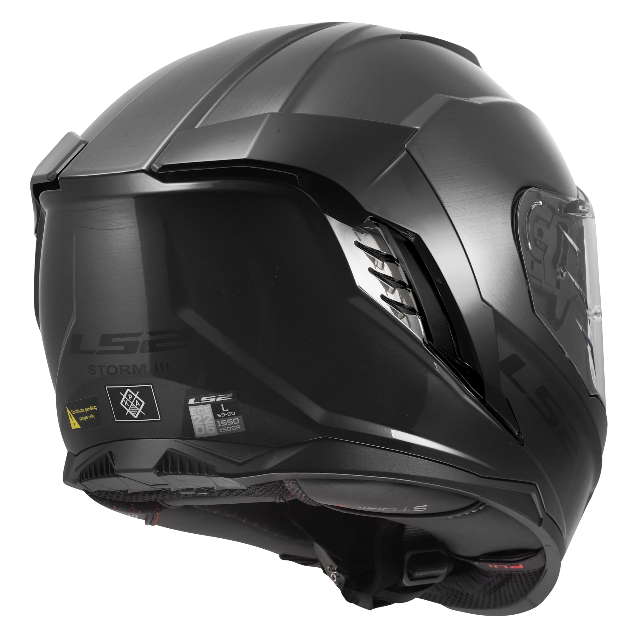 LS2 LS2 FF818 STORM III Jeans Titanium Gekleurd