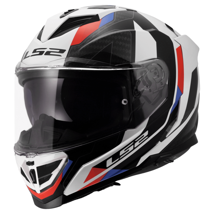 LS2 LS2 FF818 STORM III SPORTY Wit / Blauw / Rood