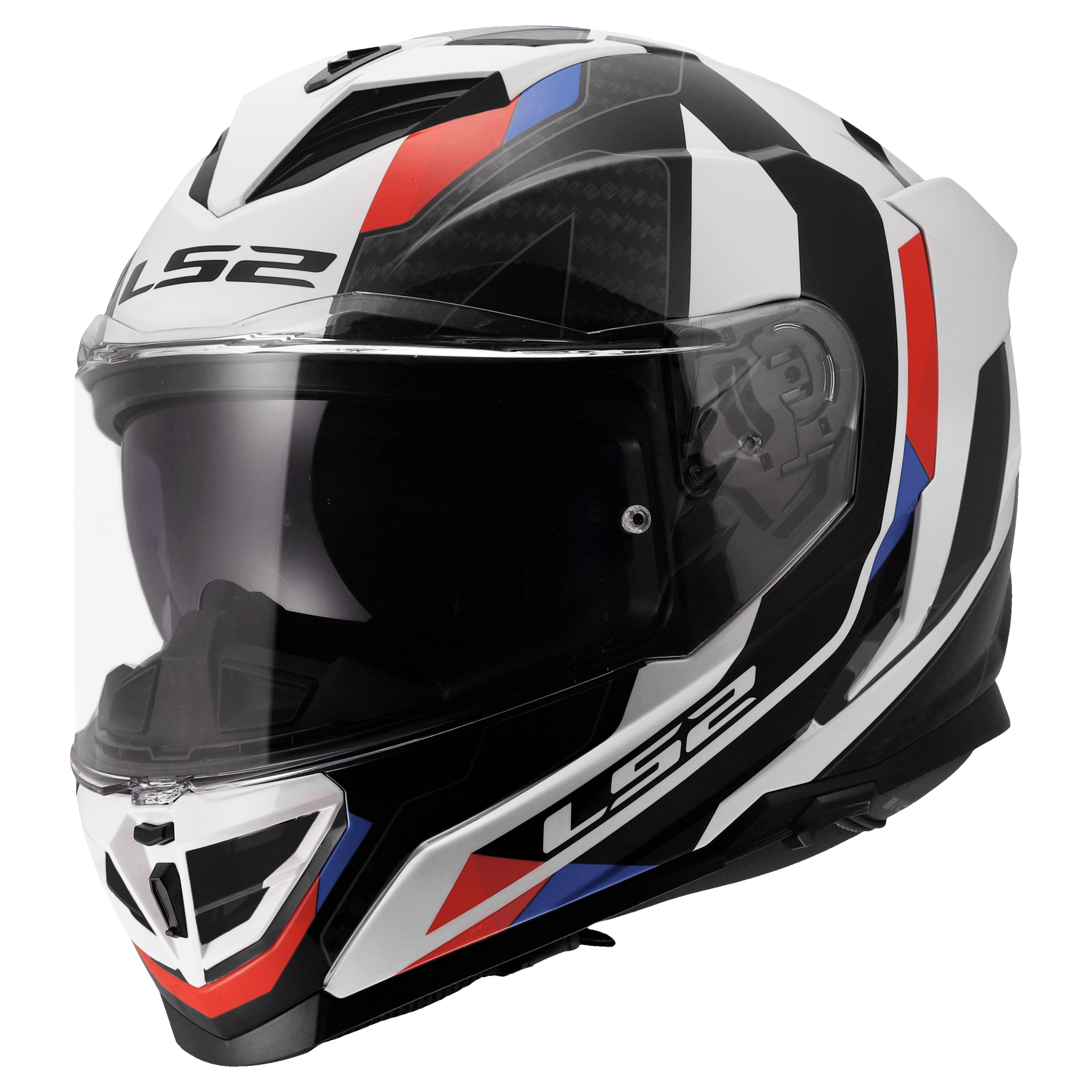 LS2 LS2 FF818 STORM III SPORTY Wit / Blauw / Rood