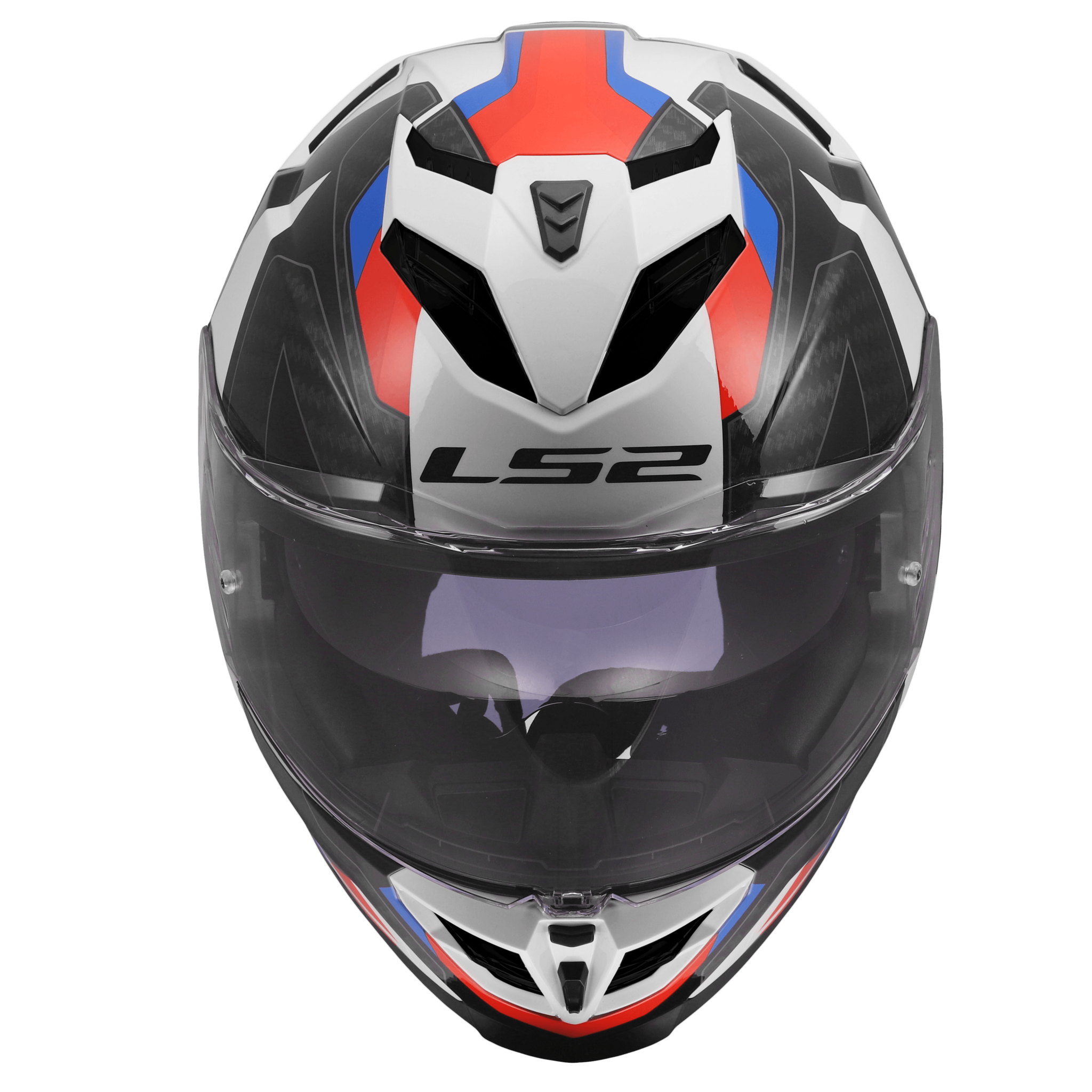 LS2 LS2 FF818 STORM III SPORTY Wit / Blauw / Rood