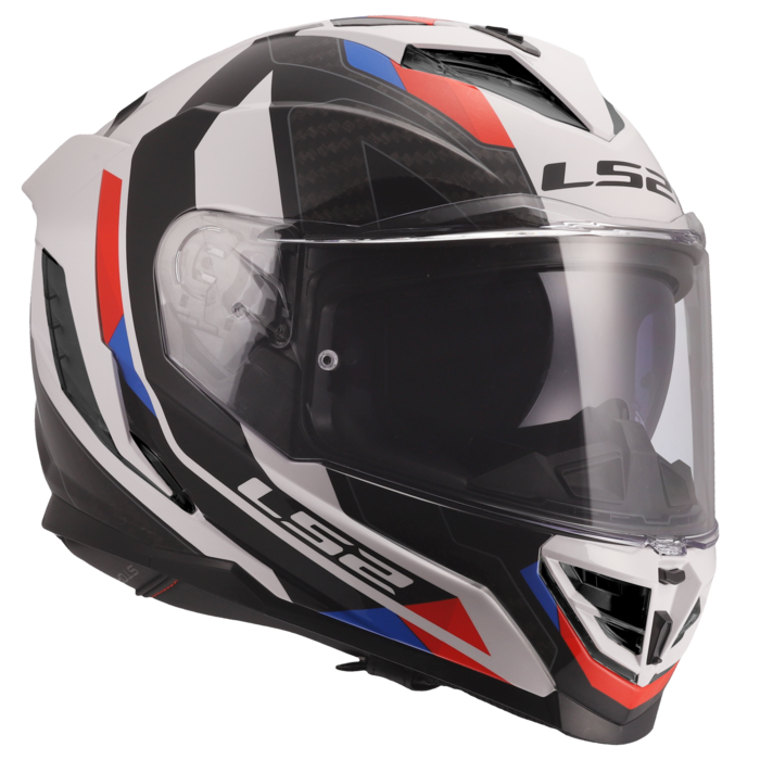 LS2 LS2 FF818 STORM III SPORTY Wit / Blauw / Rood