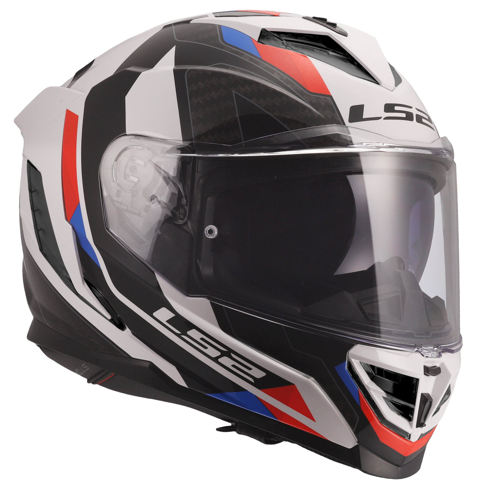 LS2 LS2 FF818 STORM III SPORTY Wit / Blauw / Rood