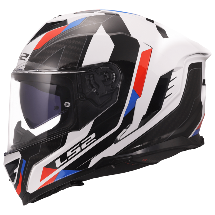LS2 LS2 FF818 STORM III SPORTY Wit / Blauw / Rood