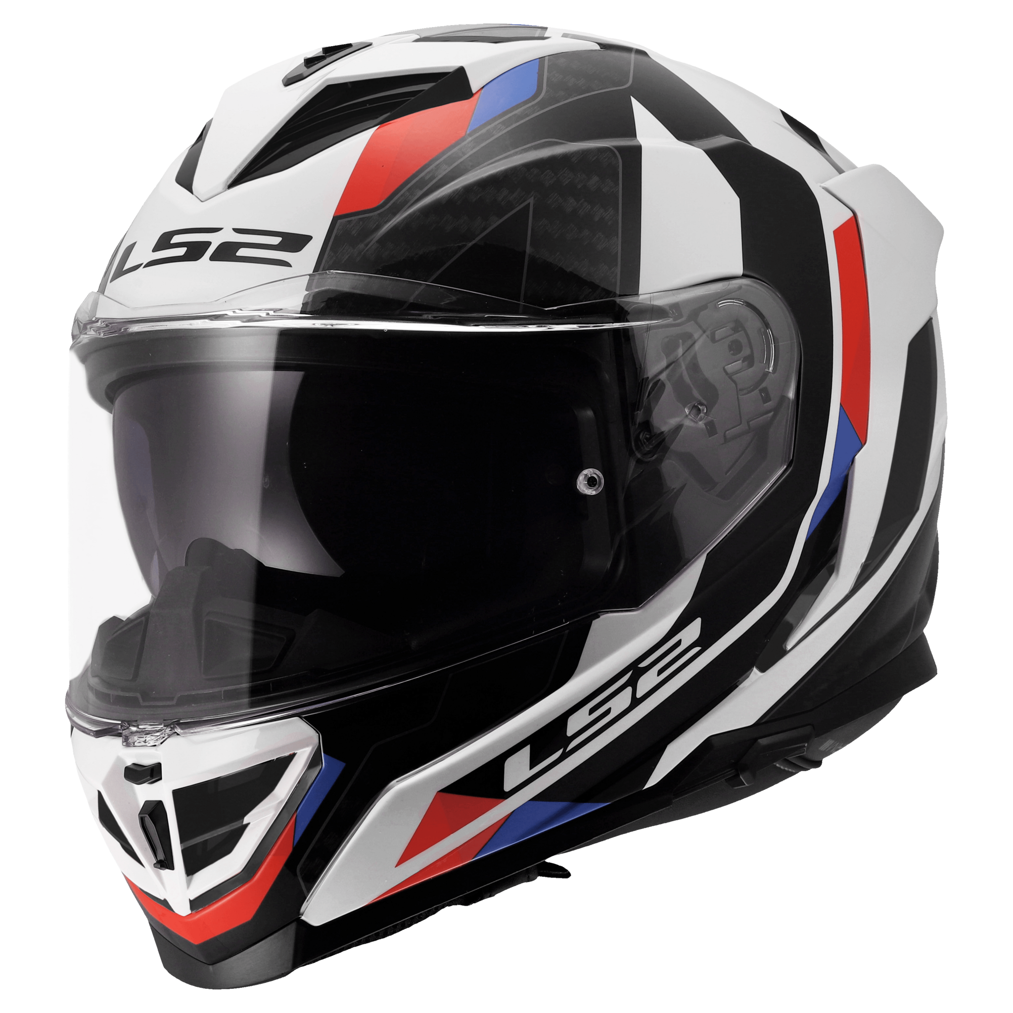 LS2 LS2 FF818 STORM III SPORTY Wit / Blauw / Rood