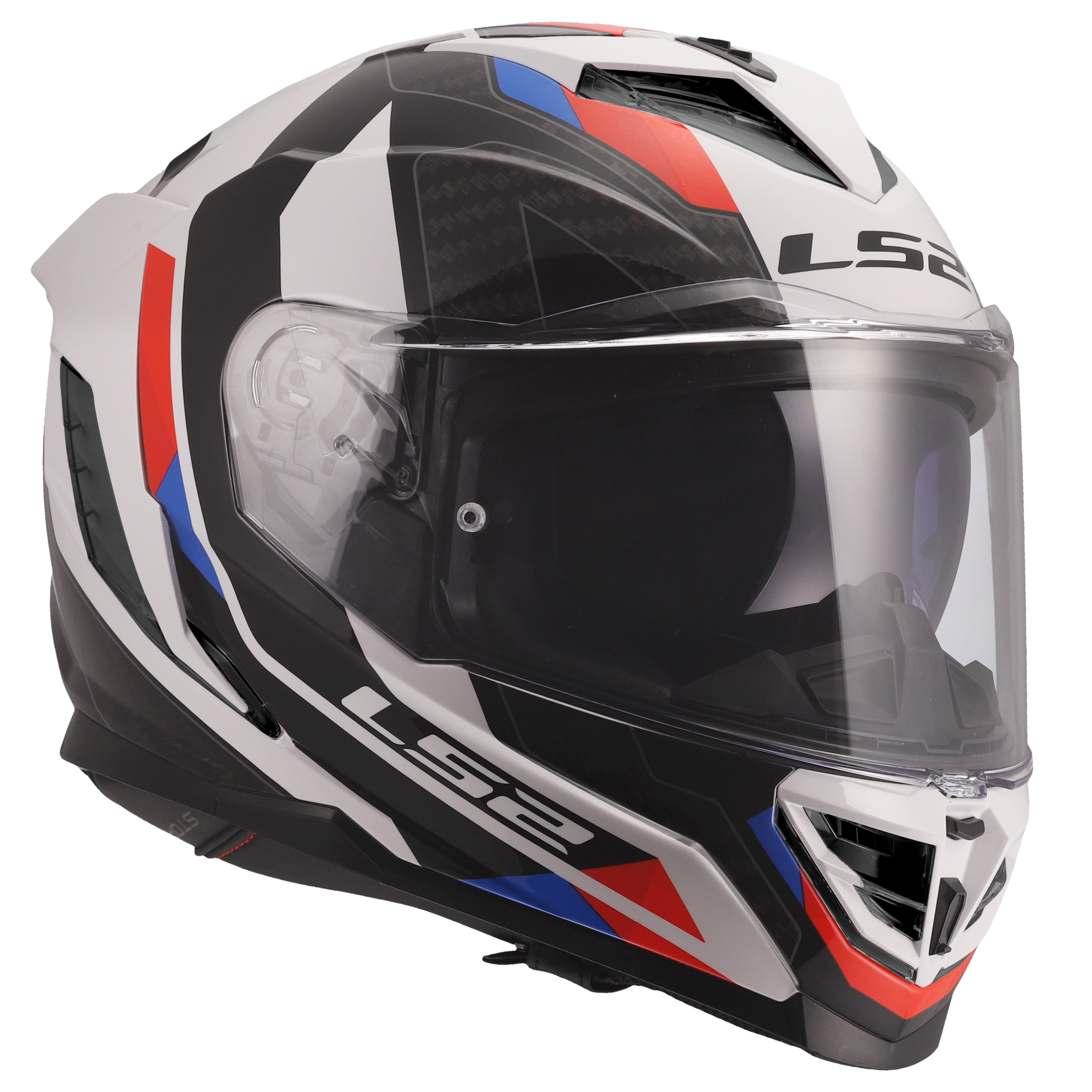 LS2 LS2 FF818 STORM III SPORTY Wit / Blauw / Rood