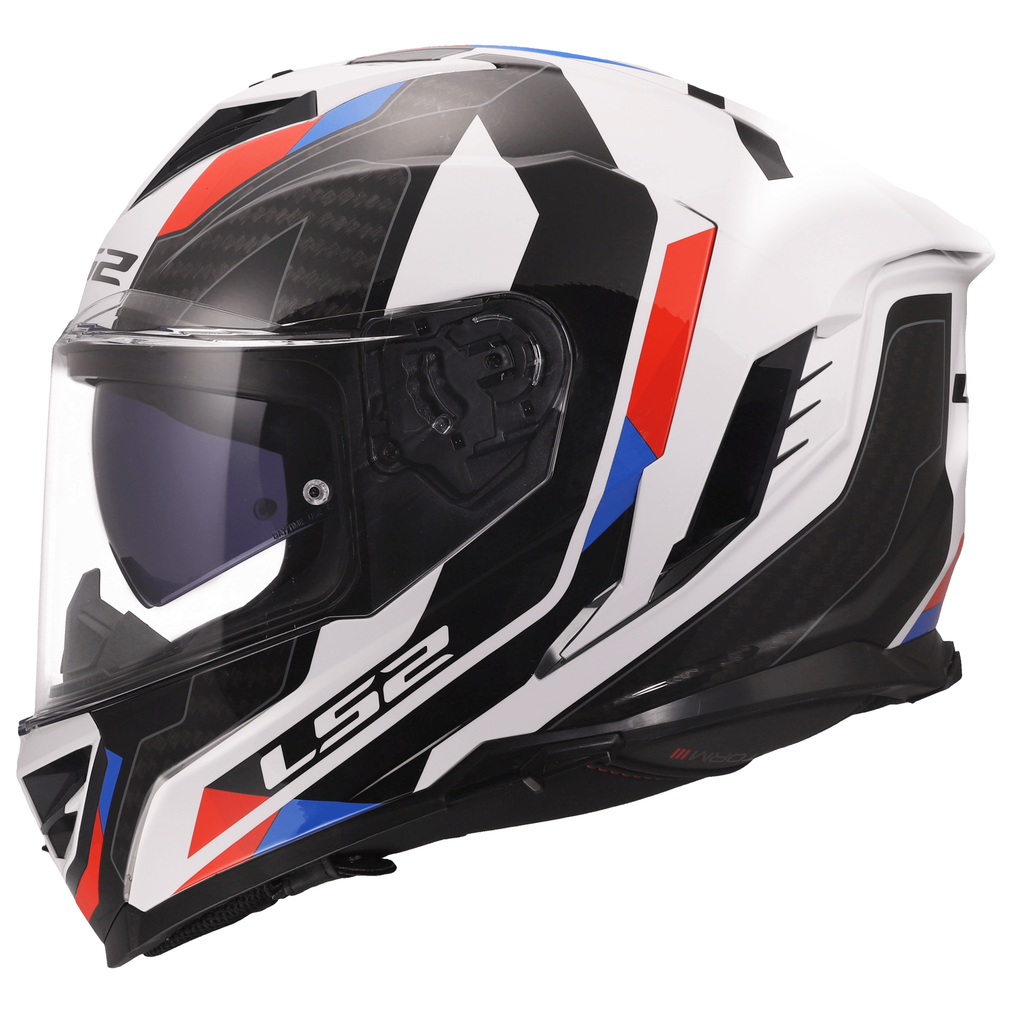 LS2 LS2 FF818 STORM III SPORTY Wit / Blauw / Rood