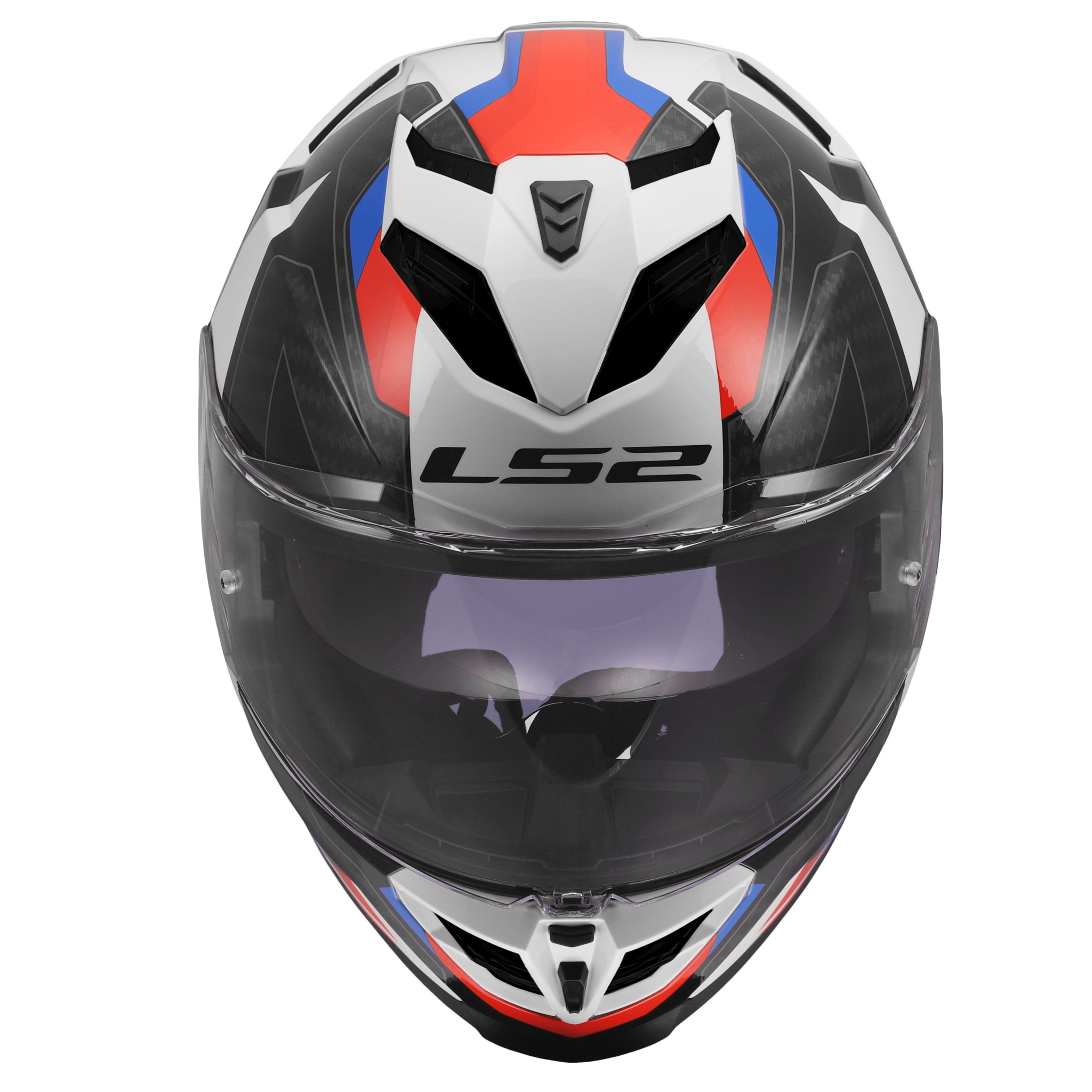 LS2 LS2 FF818 STORM III SPORTY Wit / Blauw / Rood