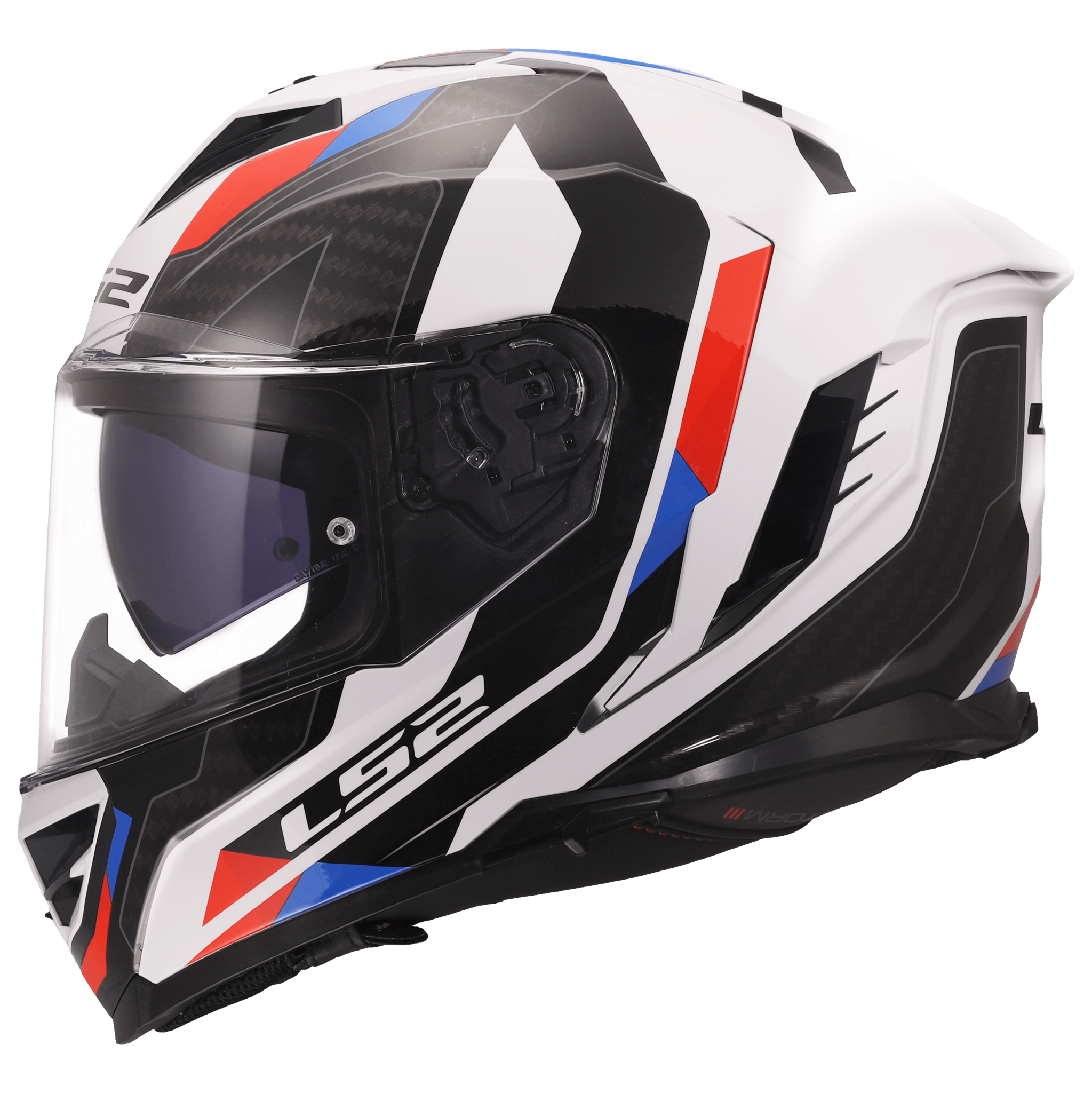 LS2 LS2 FF818 STORM III SPORTY Wit / Blauw / Rood