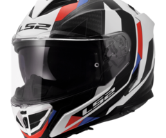 LS2 LS2 FF818 STORM III SPORTY Wit / Blauw / Rood