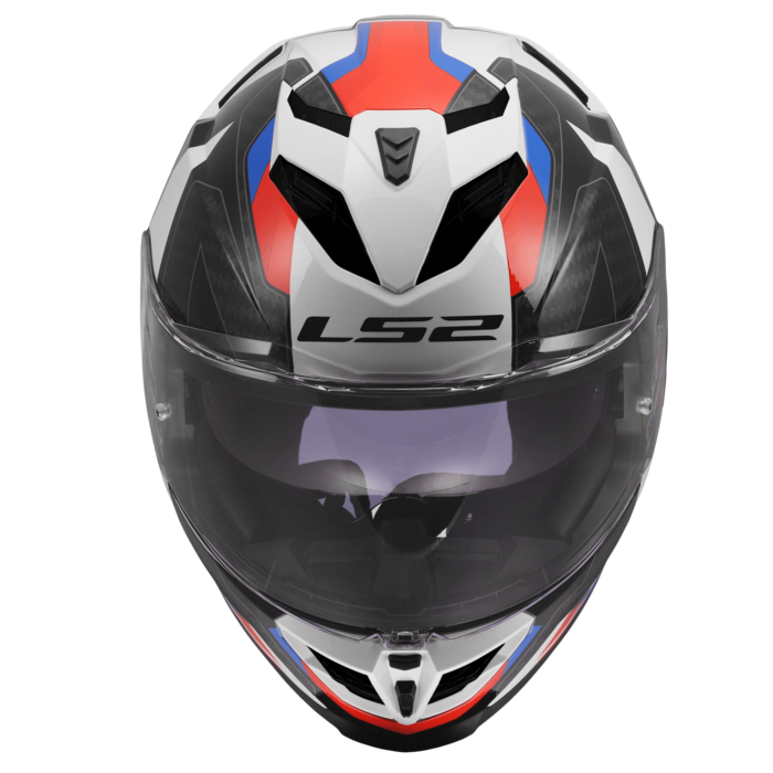 LS2 LS2 FF818 STORM III SPORTY Wit / Blauw / Rood