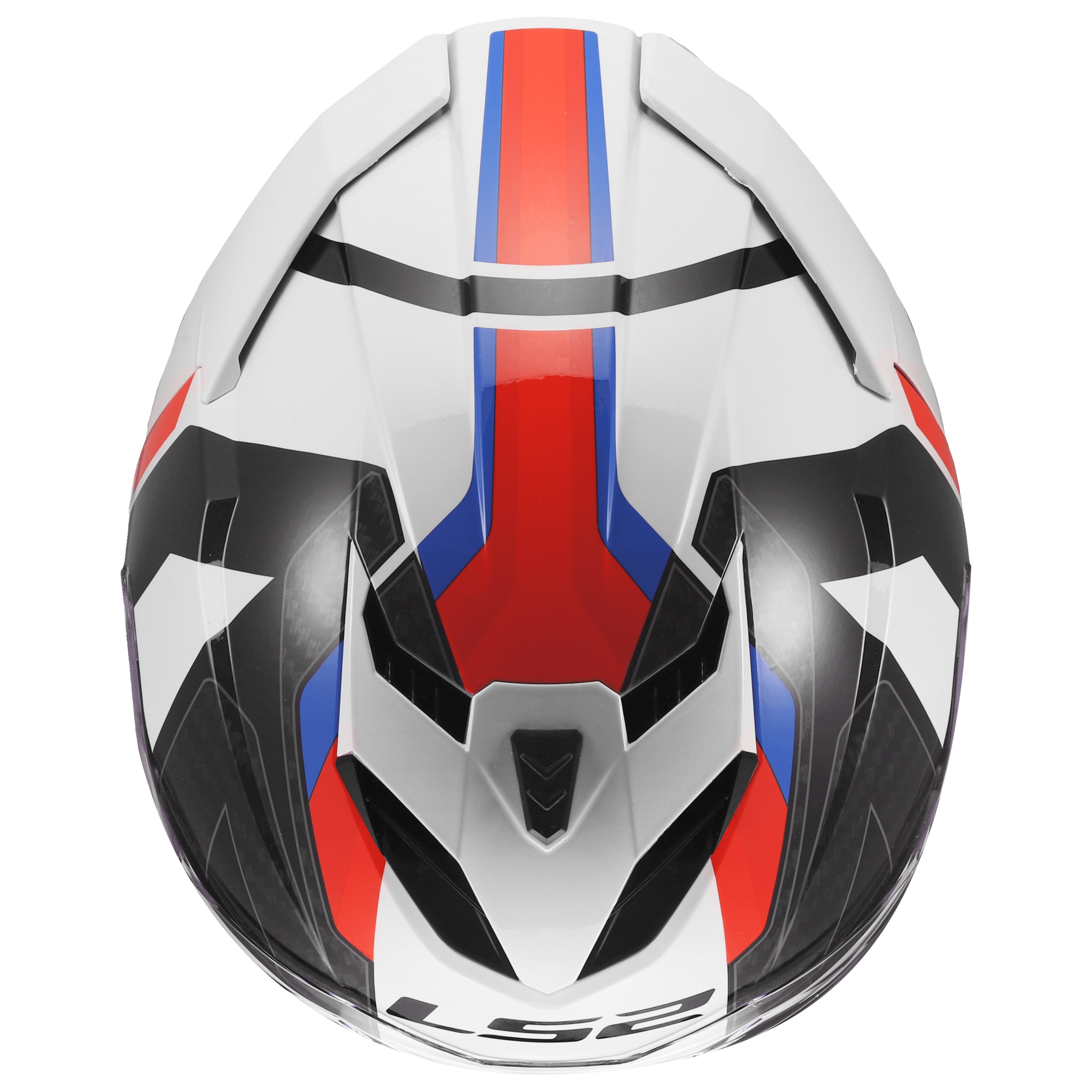 LS2 LS2 FF818 STORM III SPORTY Wit / Blauw / Rood