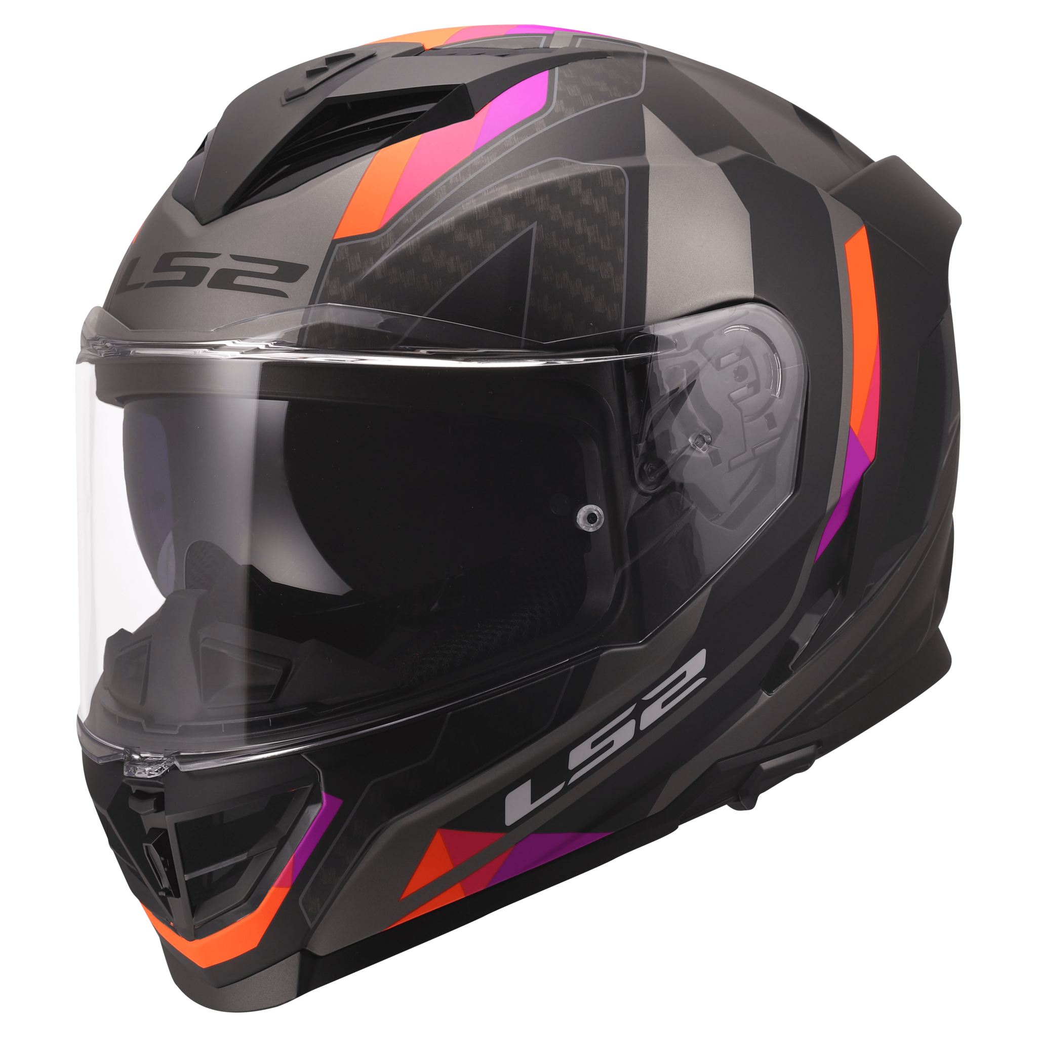 LS2 LS2 FF818 STORM III SPORTY Grijs / Paars